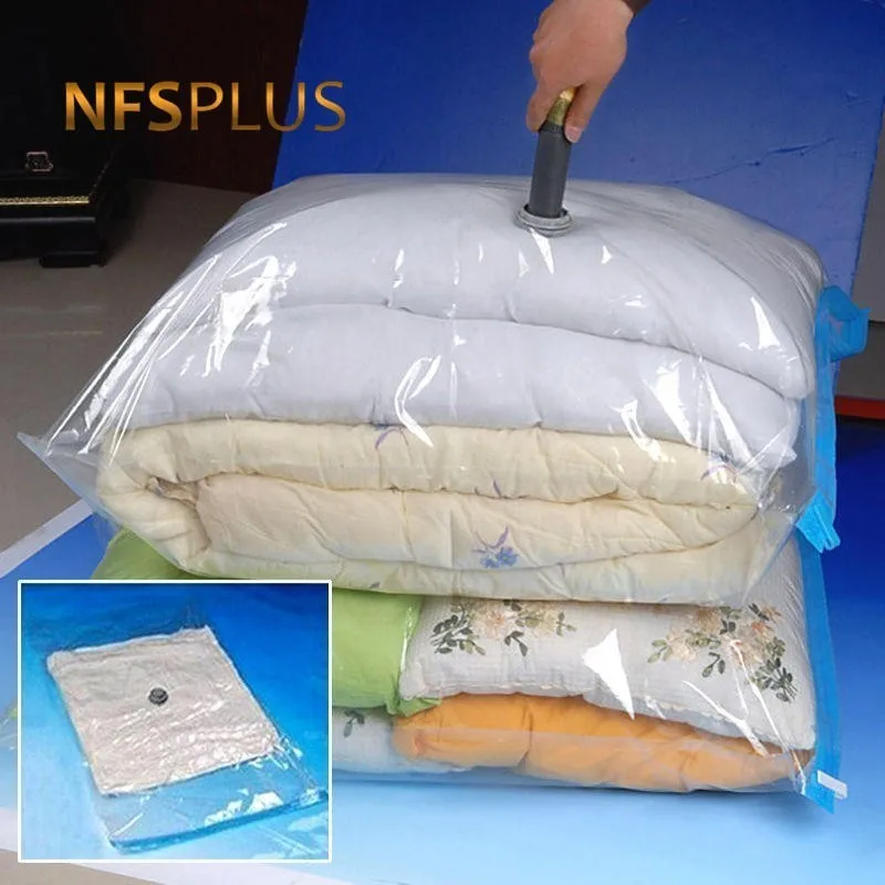 Vacuum Storage Bag for Clothes Quilt Under Bed Storage Underbed