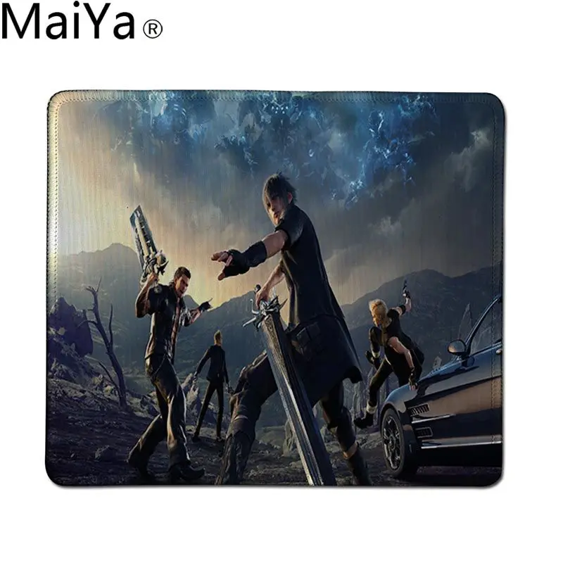 MaiYa Высокое качество final fantasy xv индивидуальные коврики для мыши Компьютерные Аниме Коврик для мыши и ноутбука прочный резиновый коврик для мыши - Цвет: LockEdge 25x29cm