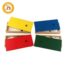 Wooden Montessori Math Toys Mental Arithmetic Box Educational Baby Learning Toys For Kids Addition Box Arithmetic civil service arithmetic