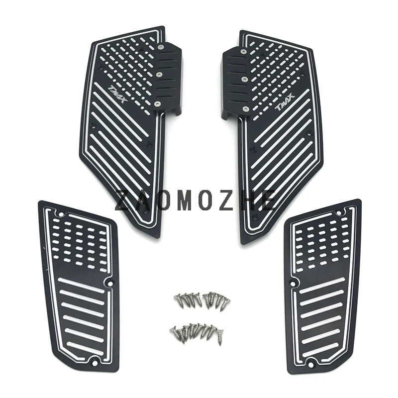 

Motorcycle CNC Aluminum alloy Footboard Steps Motorbike Foot For YAMAHA TMAX530 TMAX 530 T-MAX 530 2013 2014 2015 2016