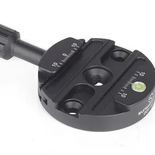 SUNWAYFOTO DDY-64iL головка штатива быстроразъемный зажим для DSLR тренога быстрой установки зажим для крепления пластины с шариковым рычагом