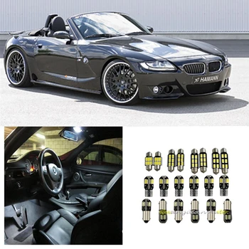 

Tcart 7 x Error Free White Interior LED Light Package Kit for BMW Z4 E85 2003-2008