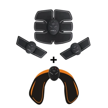 

Wireless Muscle Stimulator Trainer Smart Fitness Abdominal Training Electric Weight Loss Stickers Body Slimming Belt Unisex