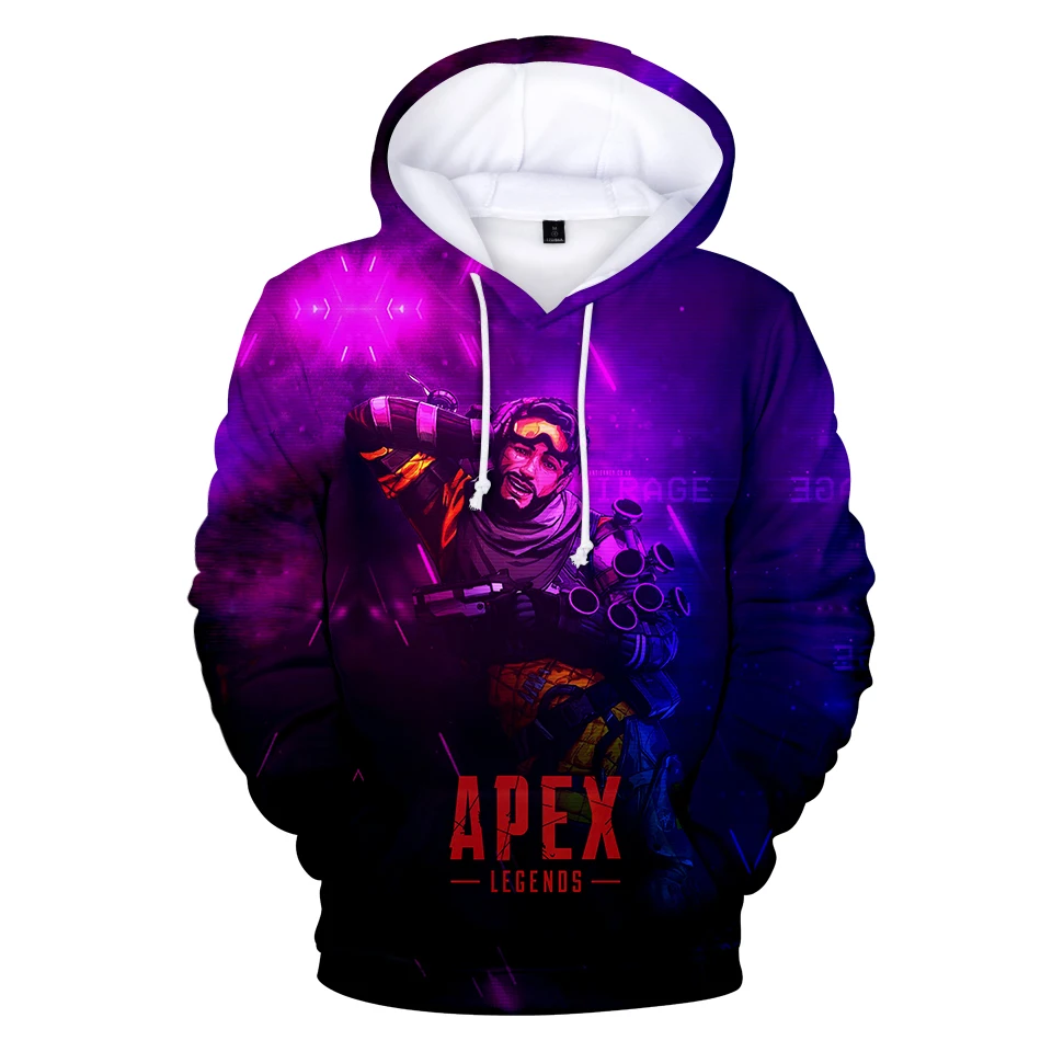 Apex Legends 3D Hoodies Men Streetwear 2019 New Sweatshirt 3D Hoodies Men's Women Autumn Long Sleeve Clothing