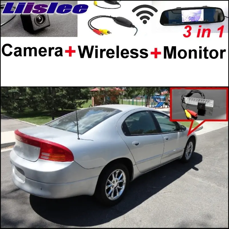 

Liislee For Dodge Intrepid 1998~2004 3 in1 Special Rear View Camera + Wireless Receiver + Mirror Monitor DIY Back Parking System