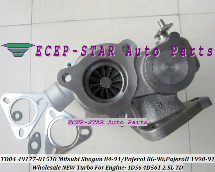 Масло TD04 49177-01510 49177-01511 MD106720 MD168053 MD094740 турбо для Mitsubishi Pajero Delica L200 L300 Shogun 4D56 4D56T 2.5L