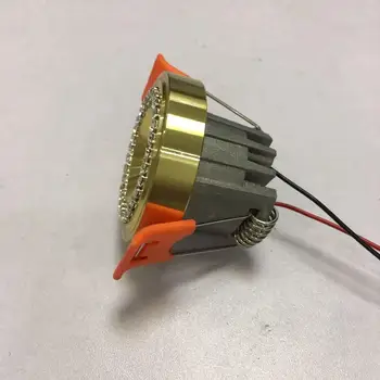 

mini down light Led 20pcs/lot 3w Led Downlight White Round Ceiling Spot Lights Panel Light Recessed Aluminum Lamp Warm