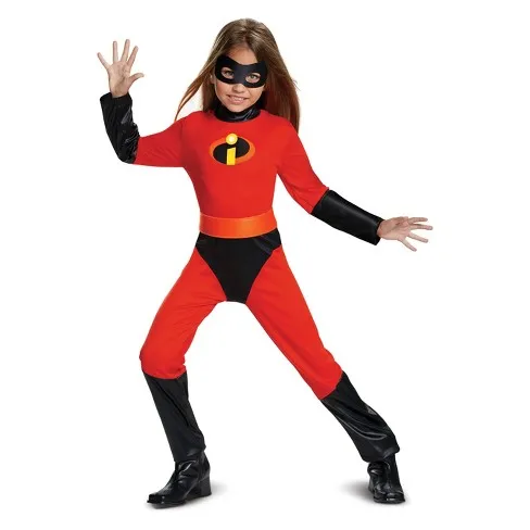 Incredibles Boys Girls Costume Kids Fancy Dress Outfit Disney Pixar Offical