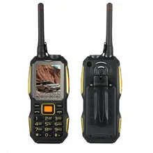 MAFAM M2 4000mAh Dual SIM Card UHF Walkie Talkie wireless FM power bank Rugged shockproof mobile phone P156