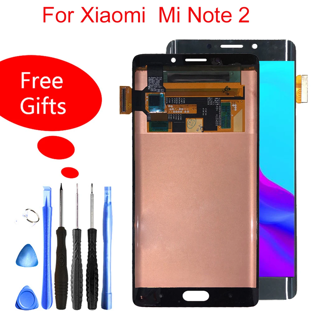 

Quality Lcd For Xiaomi Mi Note 2 Touch Screen Display Digitizer Assembly For Xiaomi Mi Note 2