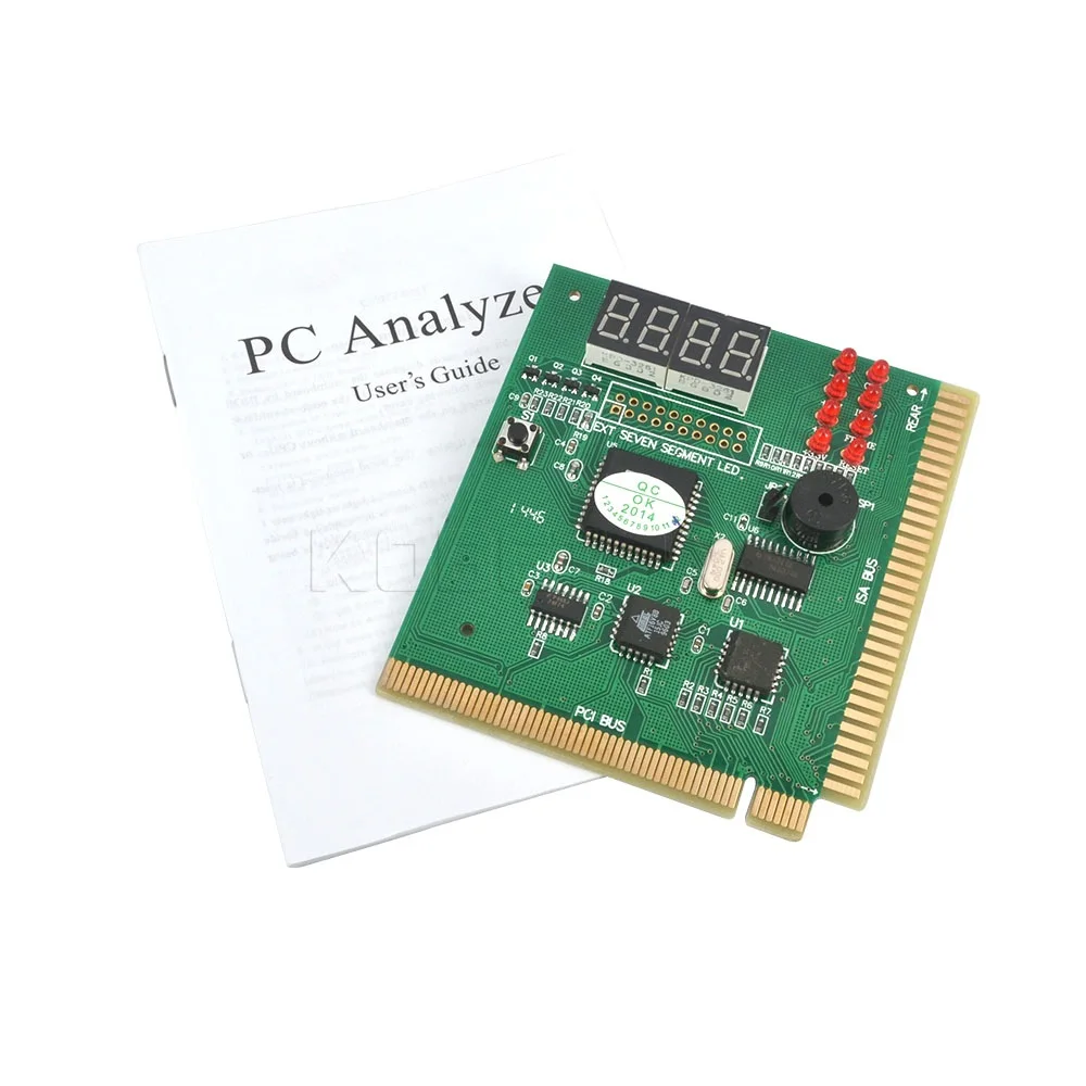 2016 новое поступление дисплей для диагностики шины PCI и ISA 4 значный ПК компьютер