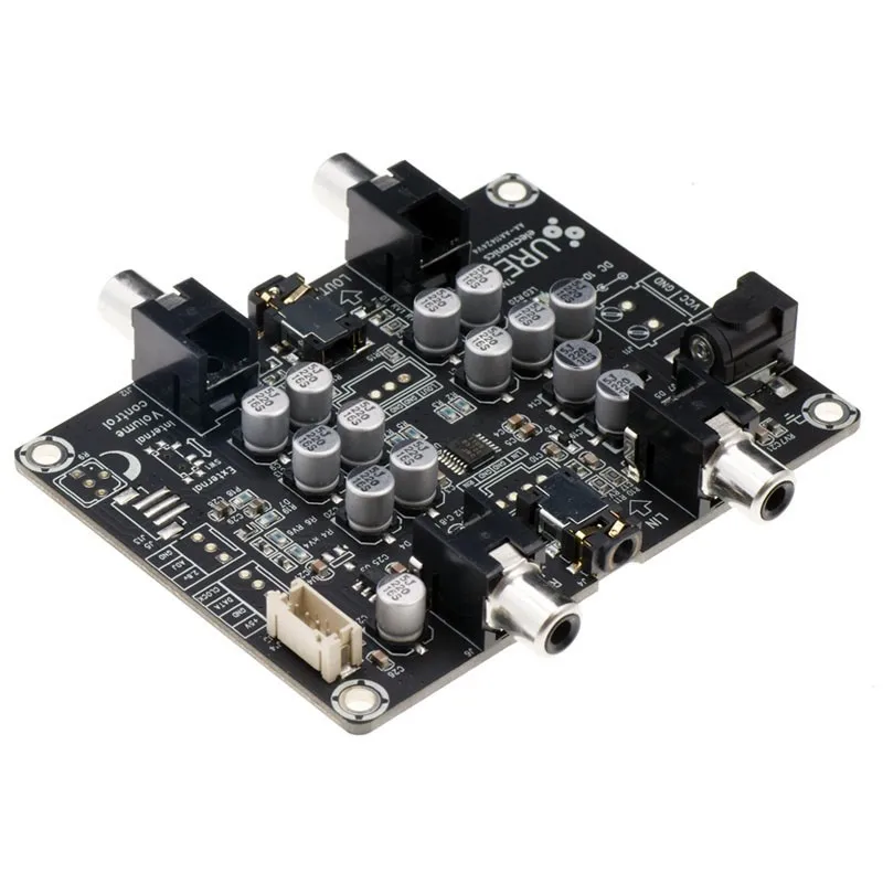 

TZT Digital Volume Control Board Stereo Audio Electronic Volume Control Board HiFi 12V NJM1109
