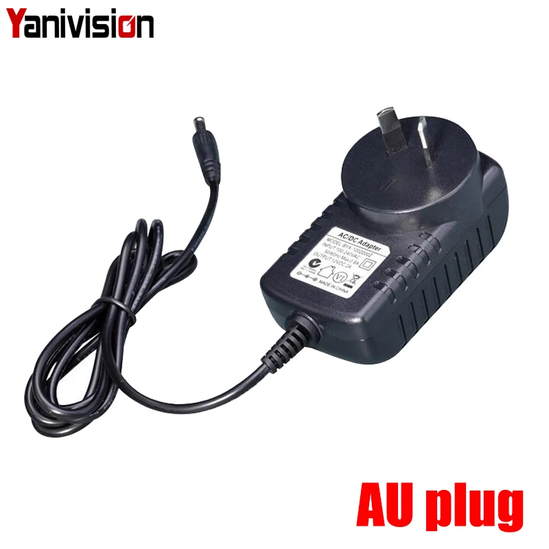  Qualified AC 110-240V To DC 12V 2A CCTV Power Supply AdapterEU/US/UK/AU Plug - 32836439597