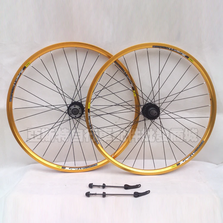 Mountain bike 26 spokes wheel double layer aluminum alloy 319 rim antai
