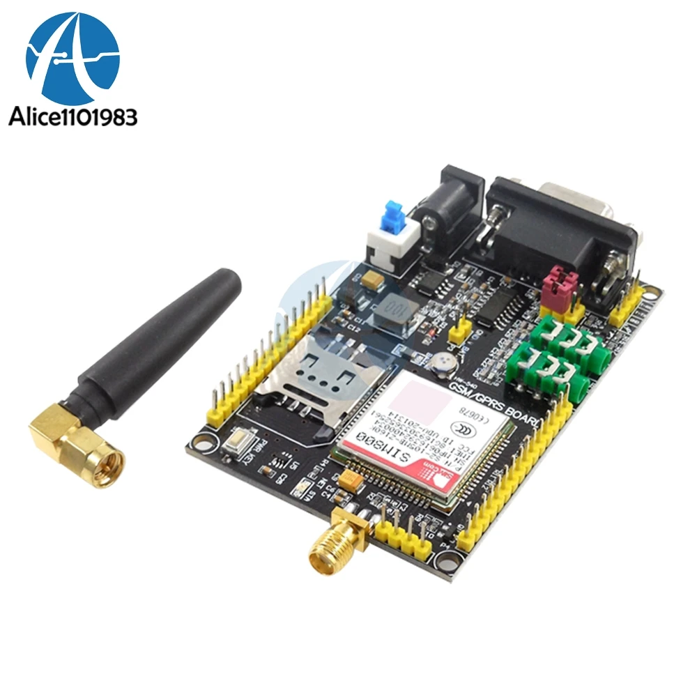 

SIM800 GSM GPRS GPS SIM900A Upgrade Board Module TTL For 51 STM32 Smart Electronics High Performance 3.3V 5V