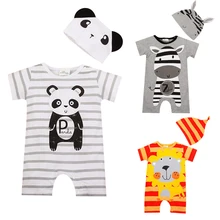 

Baby Boy Rompers Summer Style Carters Baby Boy Brand Clothing Sets Animal Newborn Infant Bebes Clothes Short Sleeve Baby Clothes