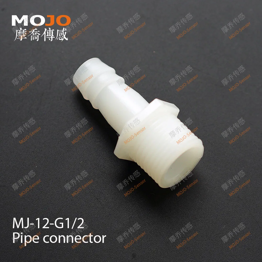 

2019 Free shipping!(100pcs/Lots) MJ-12-G1/2 straight-through joint 12mm to G1/2" male thread connector pipe fitting