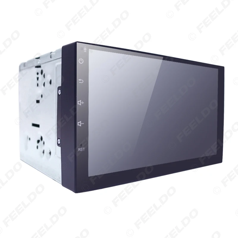 Perfect FEELDO 7inch Android 4.4.2 Quad Core Car Media Player With GPS Navi Radio For Nissan/Hyundai Universal 2DIN ISO #3900 3