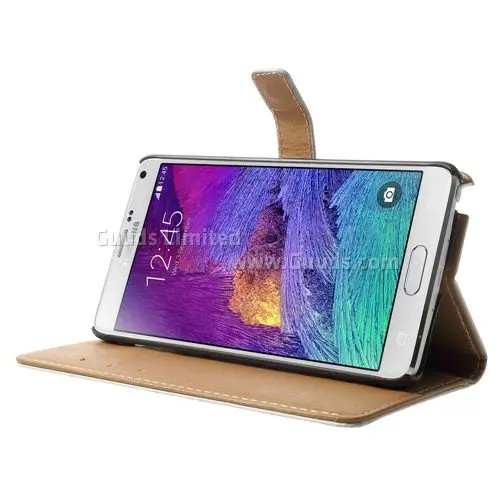 Crown Moroccan Leather Flip Cover for Samsung Galaxy Note 4 N910