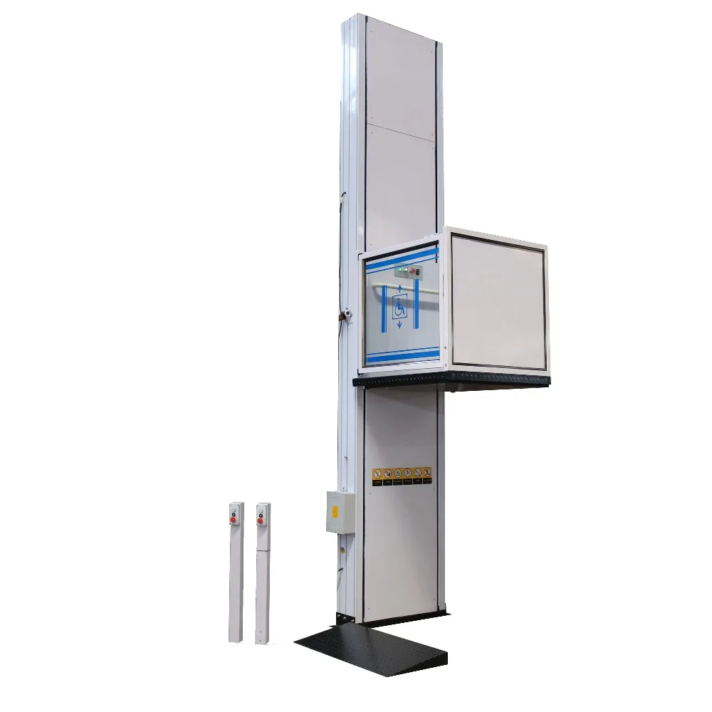 WL0.25 7 Wheelchair lift MORN home elevator vertical hydraulic platform