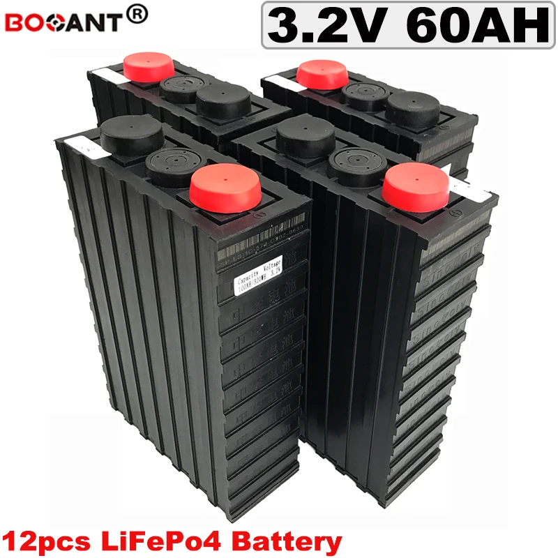 Free Shipping Deep Cycle 12S 36V 60Ah LiFePO4 Lithium