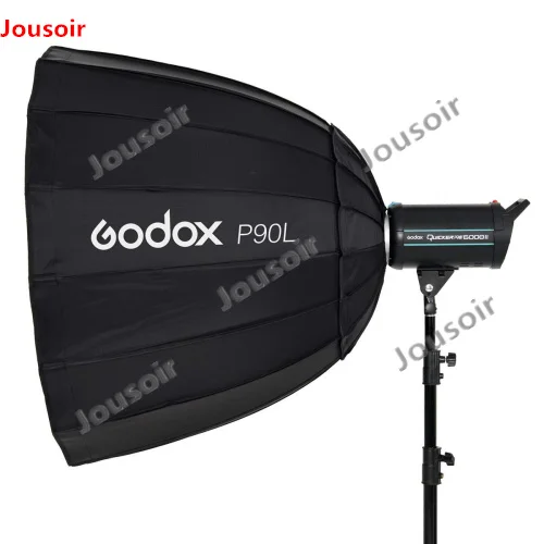 Godox Портативный P90L 90 см глубоко параболический Softbox Bowens крепление Studio вспышка Speedlite отражатель фотостудия Softbox CD50 A04