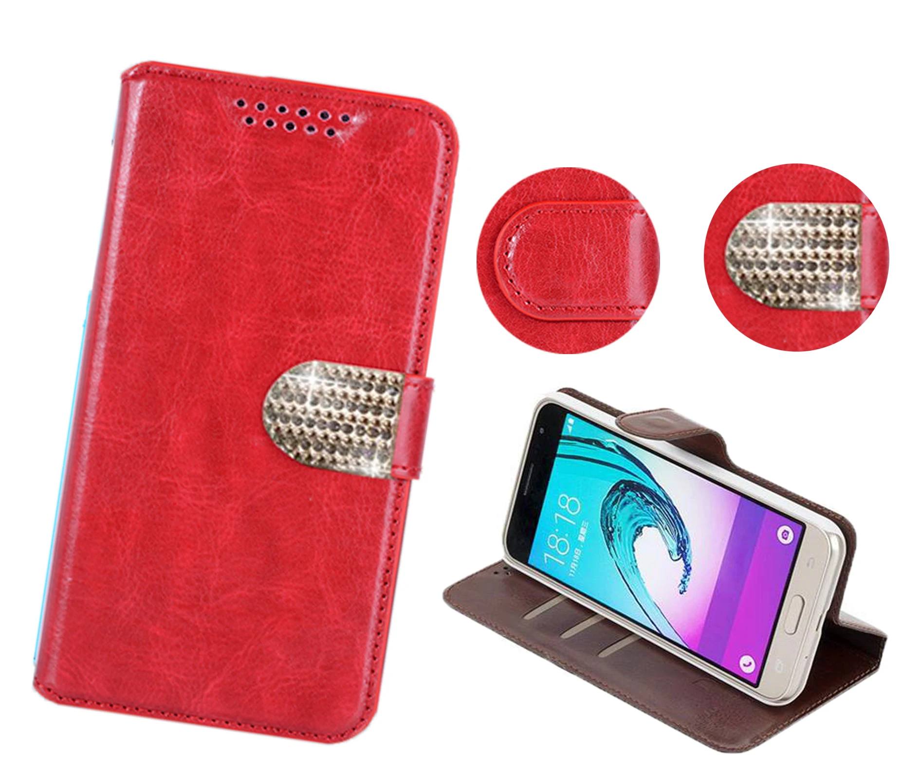 

Wallet PU Leather Case For FLY 5S Cover For Fly Nimbus 9 FS509 Luxury Magnetic fashion phone shell Book Card Slots
