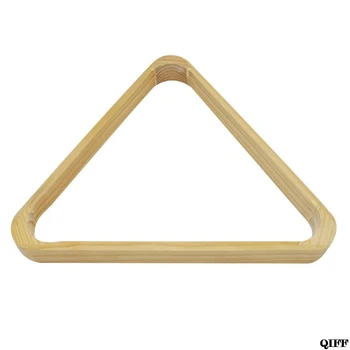 

Drop Ship&Wholesale Wood Triangle Shape American Billiard Balls Organize Sturdy Racks Snooker Game Club Storage Accessory APR28