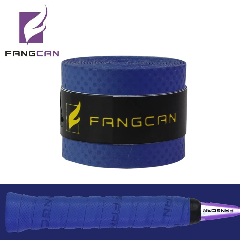 1 шт. FANGCAN Stiletto PU Grip Badminton Grip Нескользящая поглощающая пот искусственная Теннисная ракетка для бадминтона 7 цветов