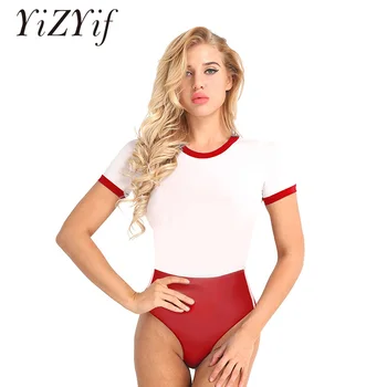 

Sexy Women Japanese Schoolgirl Cosplay Costume Anime Cheer Leading Cosplay One Piece Sexy Lingerie Set High Cut Leotard Bodysuit