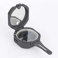 Портативный многофункциональный геологический компас из цинкового сплава, военный флуоресцентный циферблат, походный компас, инструменты для выживания и кемпинга