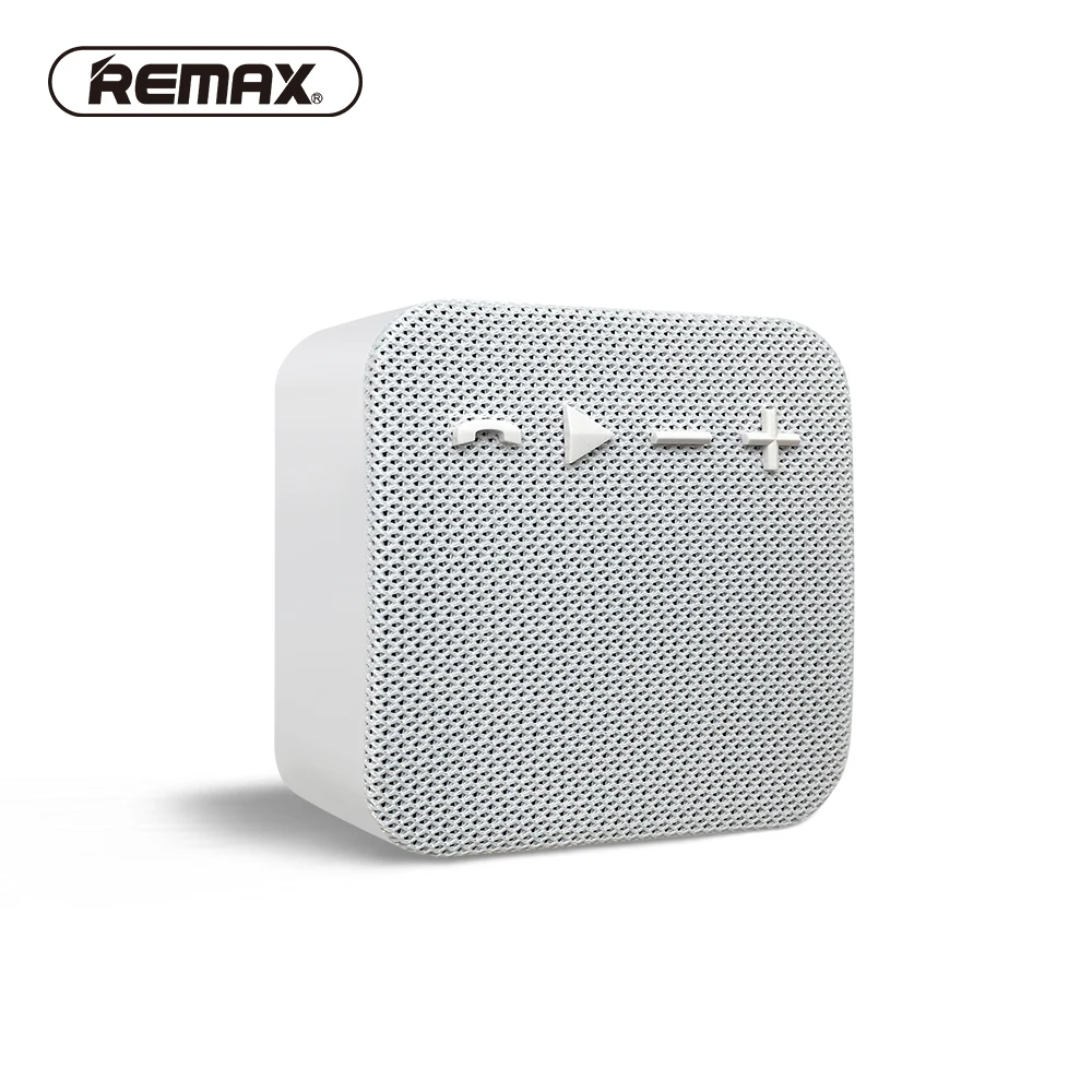 REMAX Mini Bluetooth 4 2 динамик Портативный тканевый металлический стерео музыкальный бас