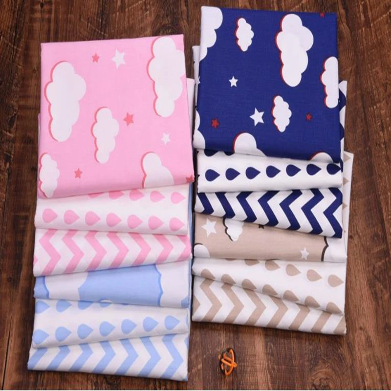 Lot 100/% Cotton Fabric Quilting Sewing Craft Upholstery By The Yard Clothing DIY