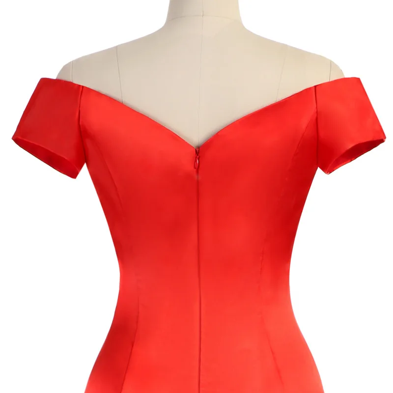 Женское атласное платье Русалка FADISTEE длинное вечернее для выпускного вечера