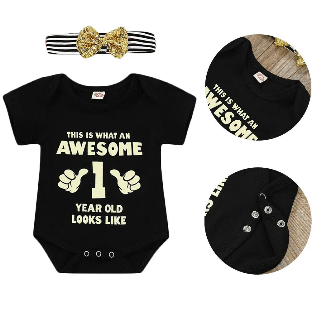 This is What an Awesome Baby Looks Like Short Sleeve Baby//Toddler T-Shirt