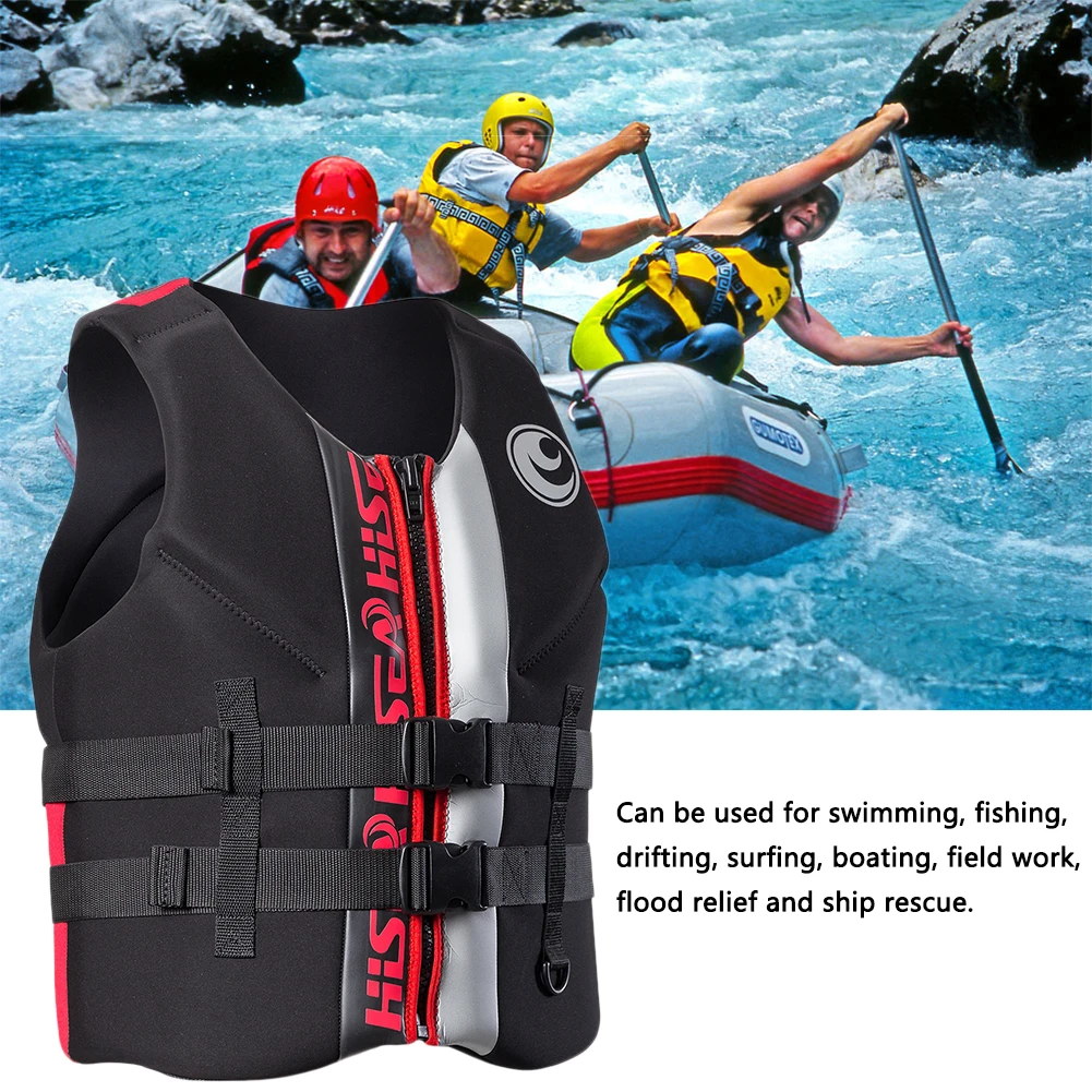 Страховочный жилет спасательный жилет неопрен EPE хлопок плавательный безопасности походная одежда для взрослых удобные и мягкие