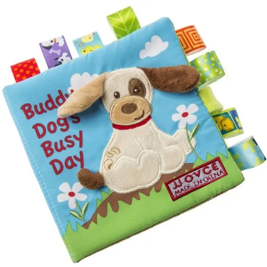 Baby Infant Toys Baby Cloth Book Early Learning Educational Toys With Animals English Story Soft Cloth Development Book DS9 7