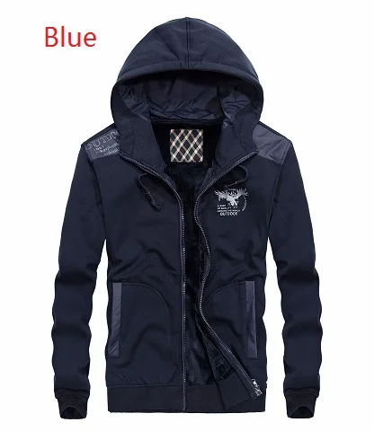 New Self-Defense Stab-Resistant Cut Hooded Casual Jacket Hidden Police FBI Swat Safety Military Tactics Clothing Free Shipping - Color: Blue