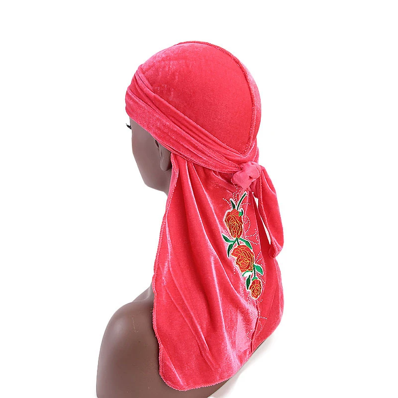 12 шт мусульманские женские бархатные банданы хиджаб тюрбан шляпы парики дюраг головной убор для байкеров головная повязка пиратская шляпа