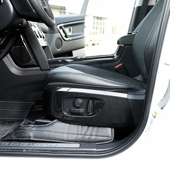 

Carbon Fiber Style ABS Plastic Sear Decoration Cover Trim For Land Rover Discovery Sport Auto Parts 2015 2016 2017