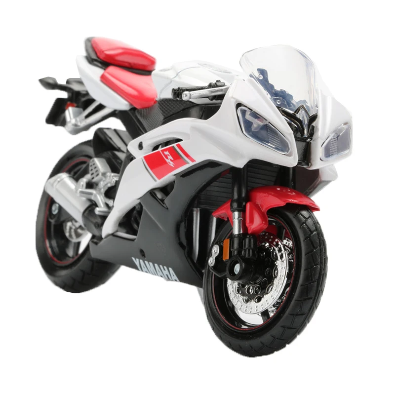 Maisto 1:18 игрушечный мотоцикл из сплава модель мотоцикла YZF R1 R6 FJR 1300 YZ 450F Road Star Коллекция игрушек для мальчиков Машинки подарок