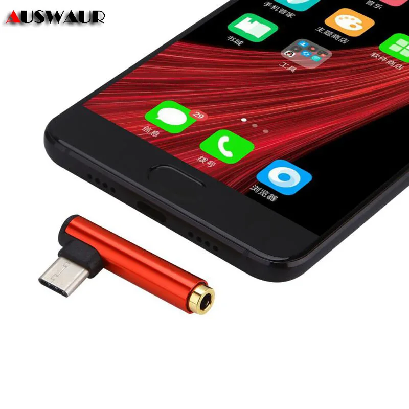 

3.5mm Aux Jack Adapter Type-C To 3.5mm Audio Adapter for xiaomi 2 2S 6 note 3 Smartisan Nut 3 pro 2 Nobia Z17 MoteZ Huawei P20