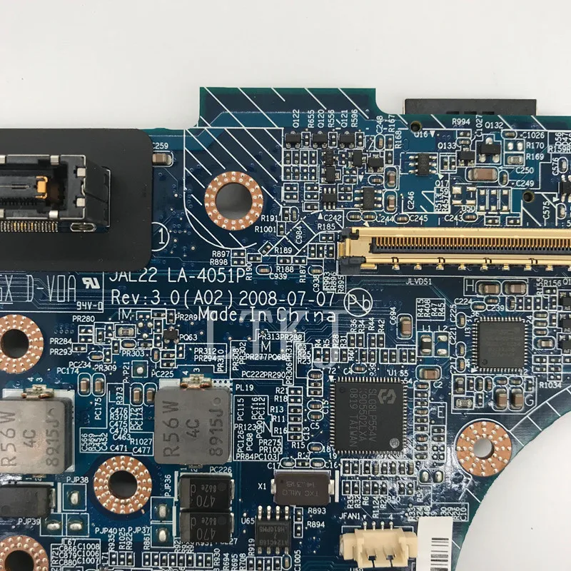 Высокое качество для Latitude E6500 Материнская плата ноутбука CN-0P018G 0P018G P018G JAL22 LA-4051P G965 полностью протестирована
