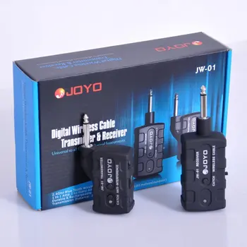 

JOYO JW-01 Rechargeable 2.4G Audio Wireless System Digital Bass Guitar Transmitter JOYO wireless sender and receiver