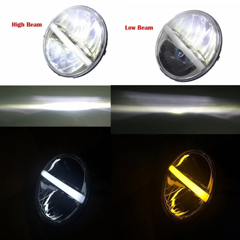 7 Inch Round Daymaker Projector H4 LED Headlight For Jeep Wrangler JK TJ LJ.For Lada 4x4 urban Niva 7 inch headlight.1.7.7jpg.77jpg