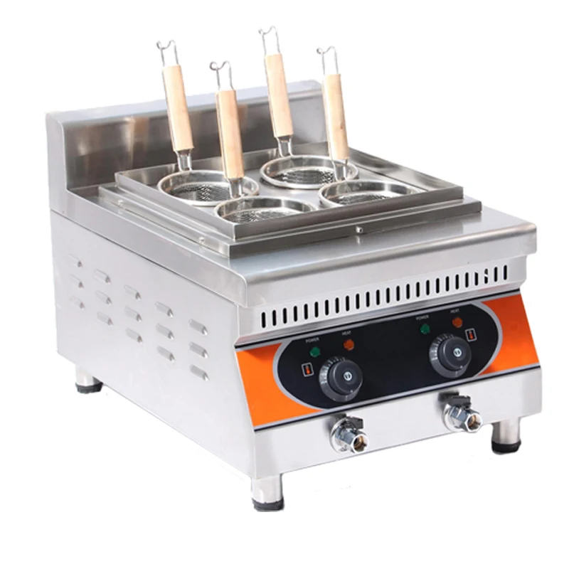 

4-Basket High Quality Stainless Steel Electric Noodle Cooker/ Pasta Cooker/ Pasta Cooking Machine