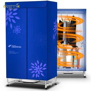 

High Quality Fashion Clothes Dryer Rack Fast Drying Machine with Timer 360 Degree Multi-directional Heater with Cloth Cover