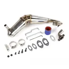 Тишина трубы R2 для losi 5ive t, Rovan LT, kmx2