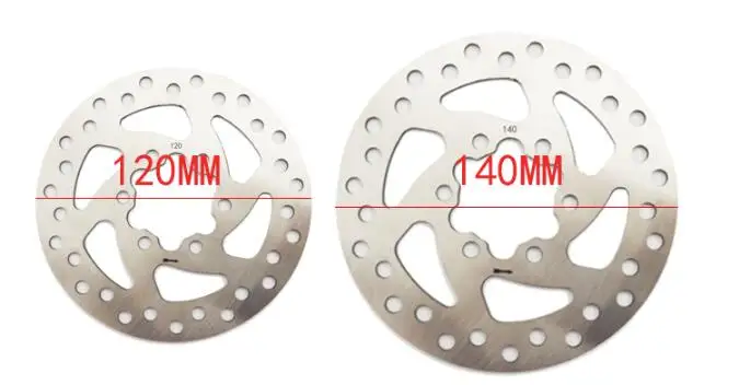 ZOOM дисковый тормоз для электрического скутера 10 дюймов Электрический с 140 мм 120 мм тормозные колодки металлические колодки тормозной ротор запчасти для велосипеда