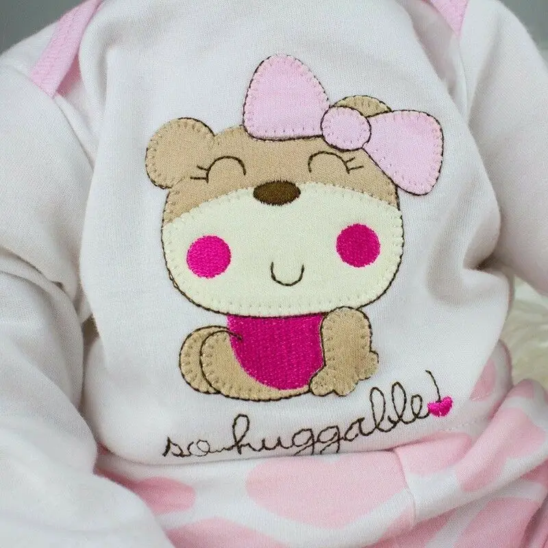 Полностью силиконовый винил Reborn Bebe 22 ''живой новорожденный подарок Детские куклы ручной работы Детские куклы игрушки для детей